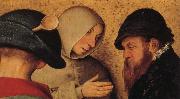 Details of Peasant Wedding Feast BRUEGEL, Pieter the Elder